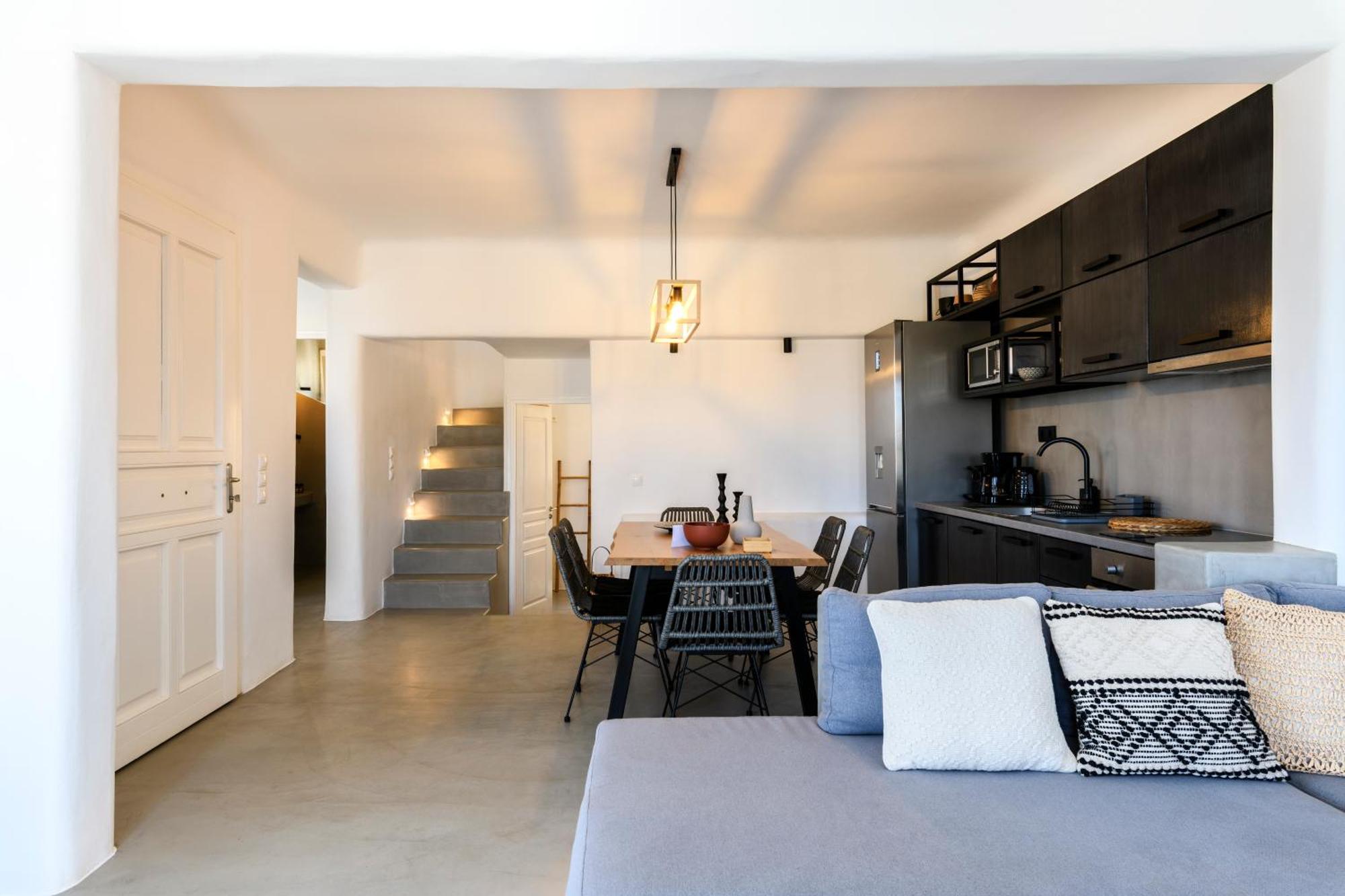 Mykonos Residence Villas & Suites Merchia Beach Exterior foto
