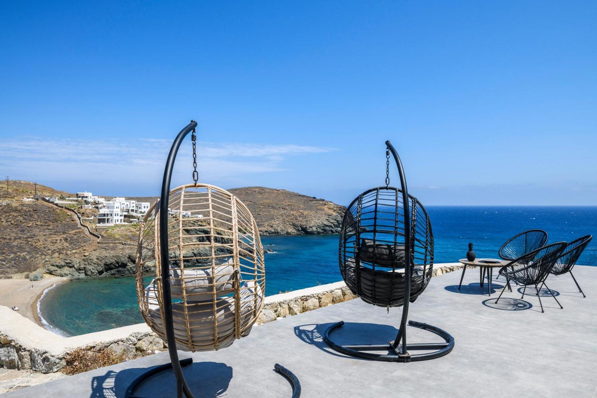 Mykonos Residence Villas & Suites Merchia Beach Exterior foto